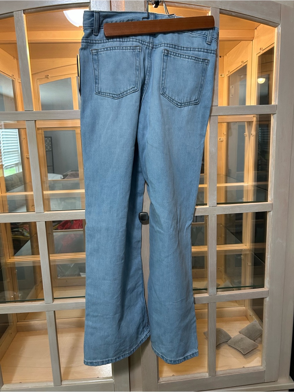 wonder nation Light Blue Straight Jeans for Men - Picture 2 of 6